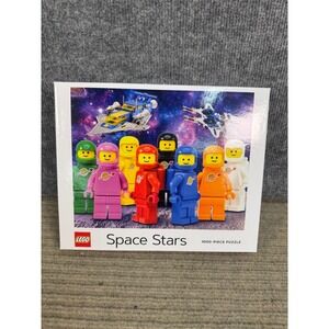 LEGO Space Stars 1000 Piece Jigsaw Puzzle Chronicle Books Classic Spaceman New